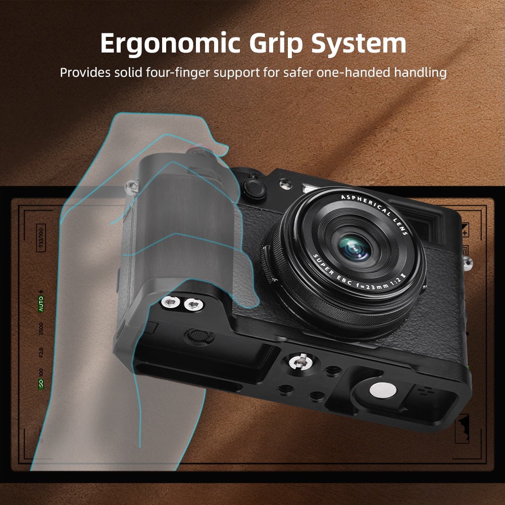 Fujifilm Camera X100Vi - L-Bracket Houder voor X100VI Camera Eenhandige