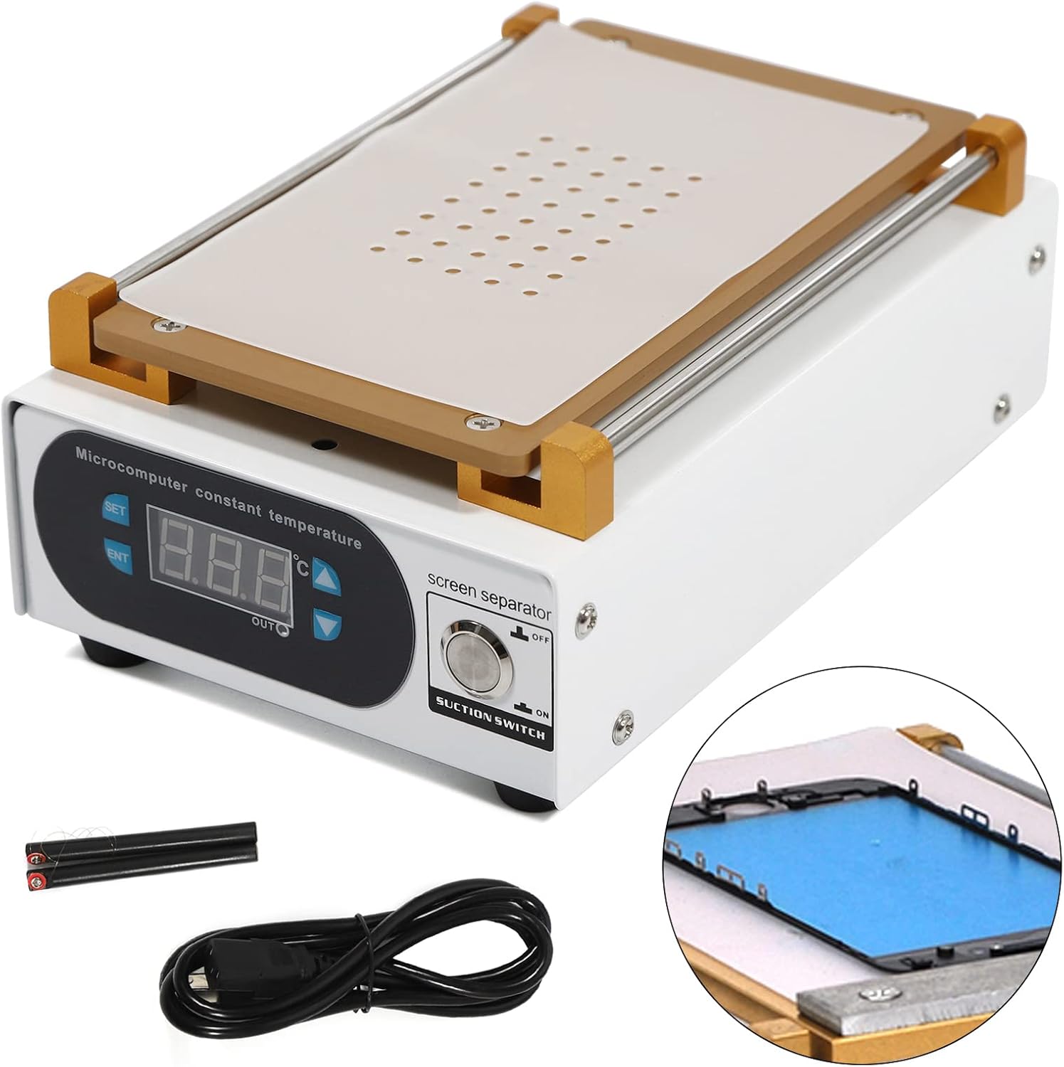 Screen Separator Machine - 7-inch LCD-scherm Separator Machine, touchscreen verwijderen,