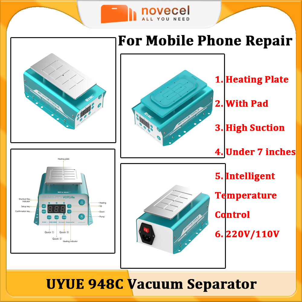Screen Separator Machine - UYUE 948C LCD-scherm Vacuüm Separator Machine