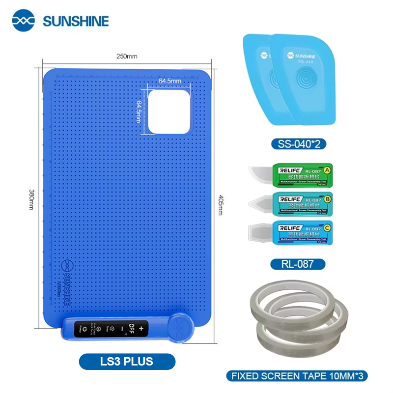 Screen Separator Machine - SUNSHINE LS3 PLUS LCD-scherm Splitter Verwarming
