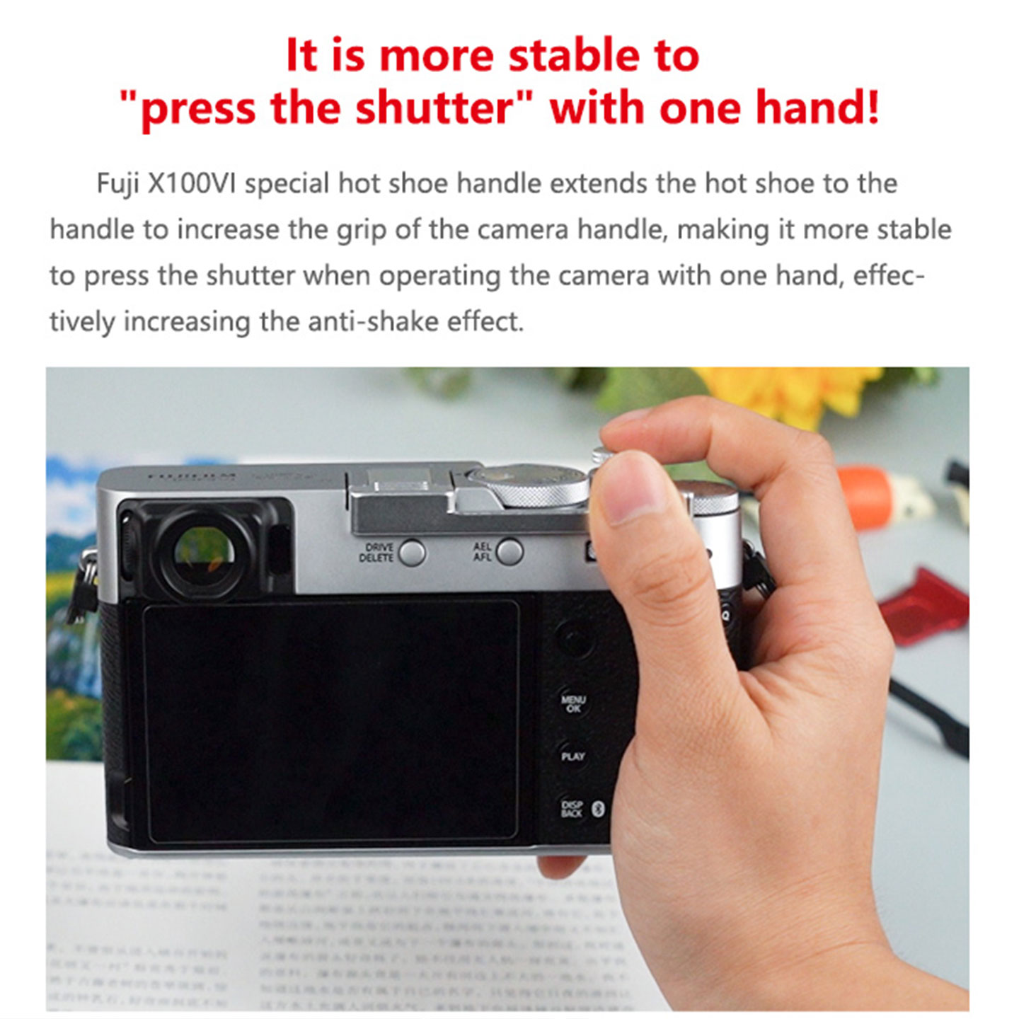 Voor Fujifilm X100Vi Handgreep - Fujifilm Camera X100Vi recensie en prijs