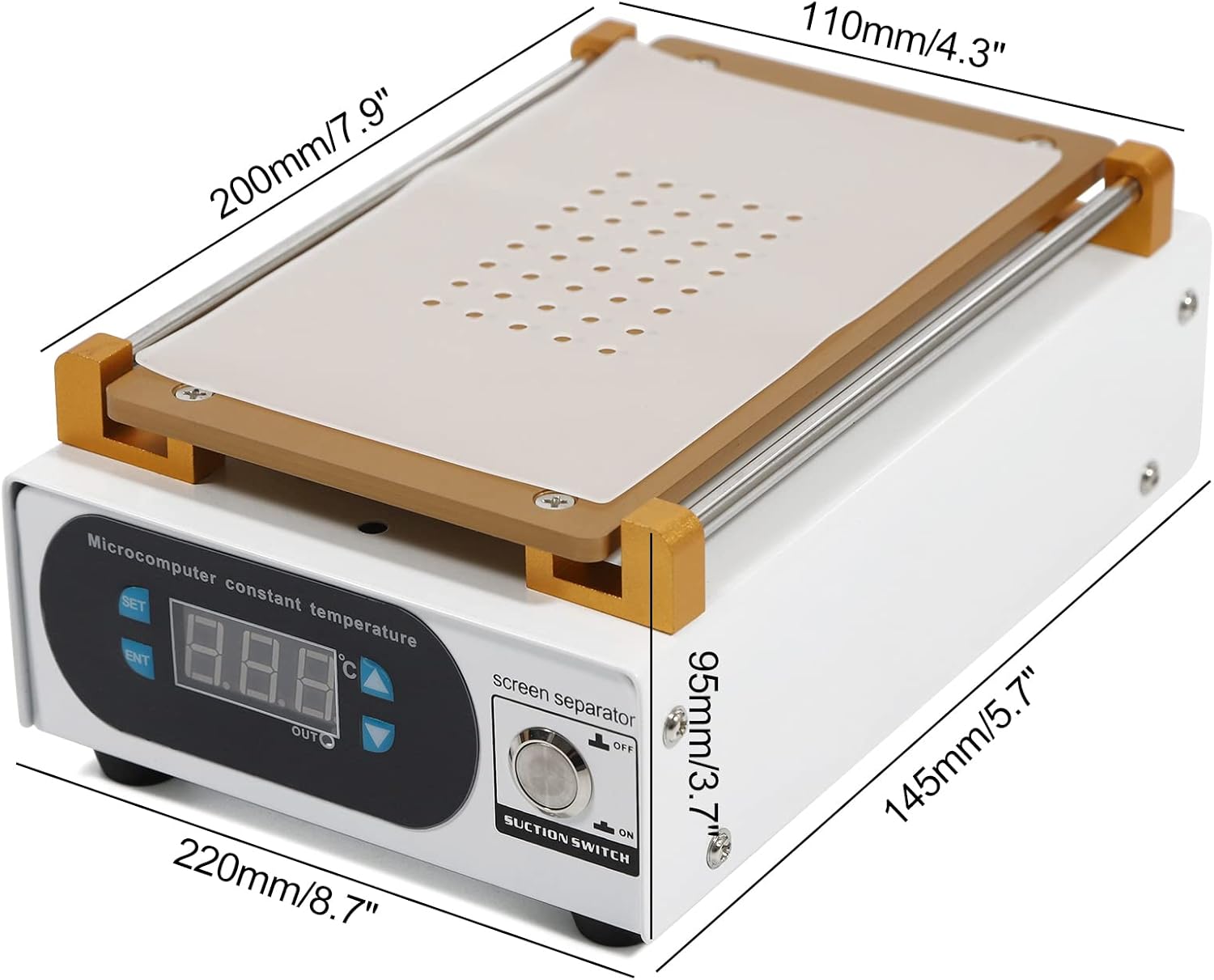 7-inch LCD-scherm Separator Ma - Screen Separator Machine recensie en prijs