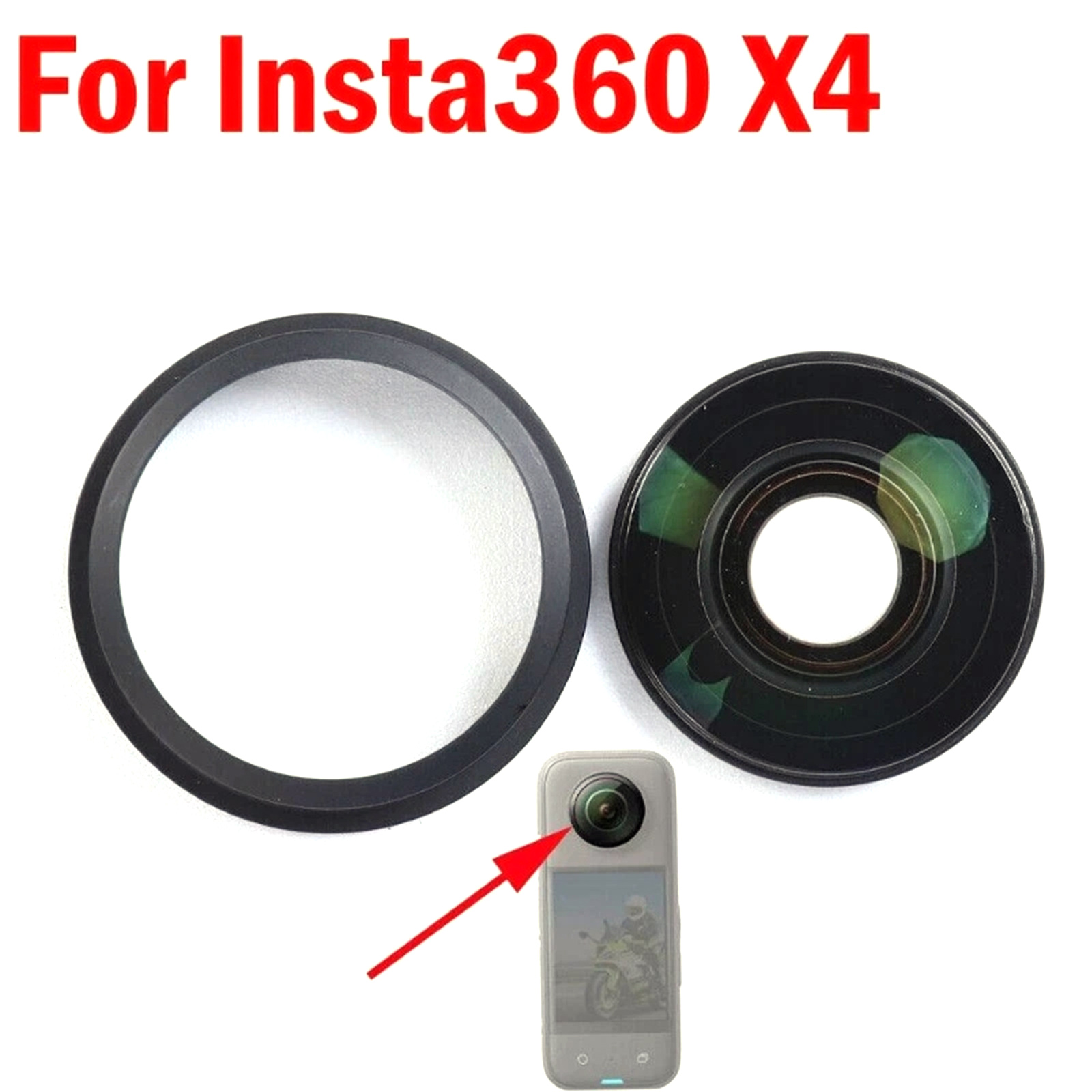 Lensglas voor Insta360 One X4  - Insta360 Camera X4 recensie en prijs