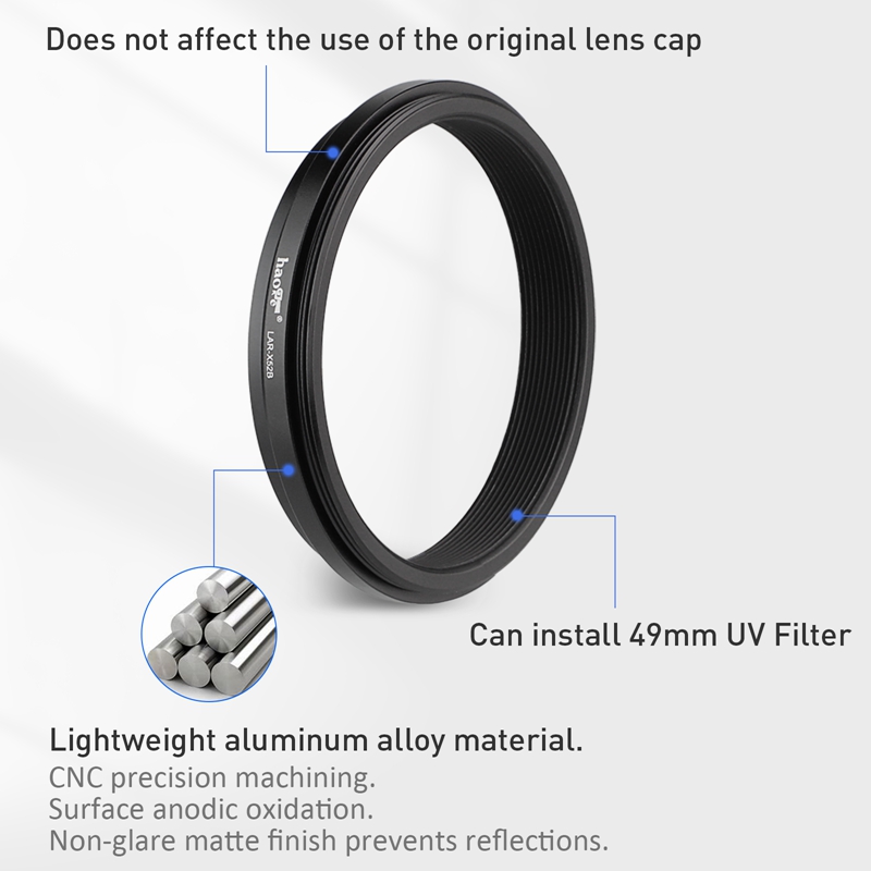 Haoge Lens Filter Adapter Ring - Fujifilm Camera X100Vi recensie en prijs