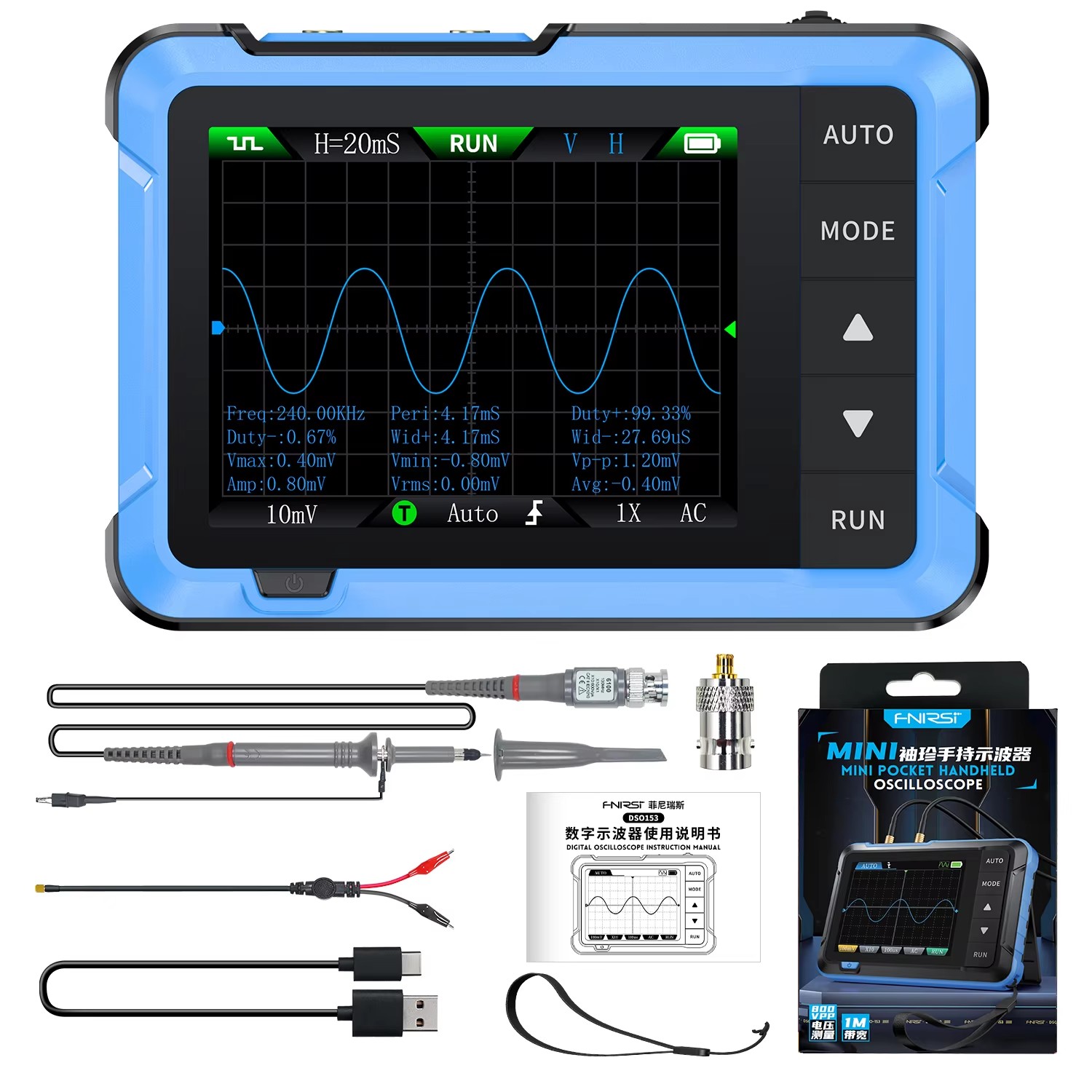 Voor DSO510 Mini Draagbare 2 i - Electronics Repairing recensie en prijs