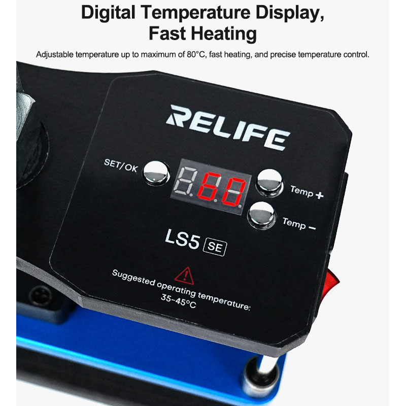 RELIFE LS5 SE Verwarmings- en  - Screen Separator Machine recensie en prijs