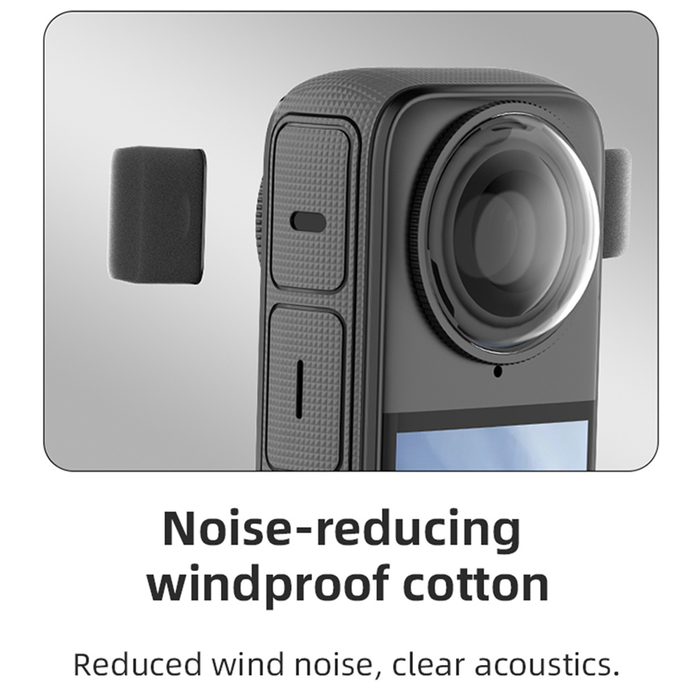 6 Stuks Mic Voorruit Voor Inst - Insta360 Camera X4 recensie en prijs