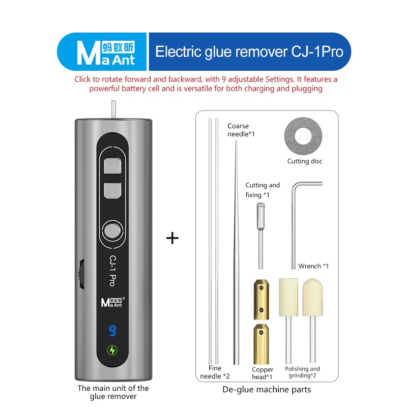 MaAnt CJ-1Pro Elektrische lijm - Electronics Repair Manual recensie en prijs